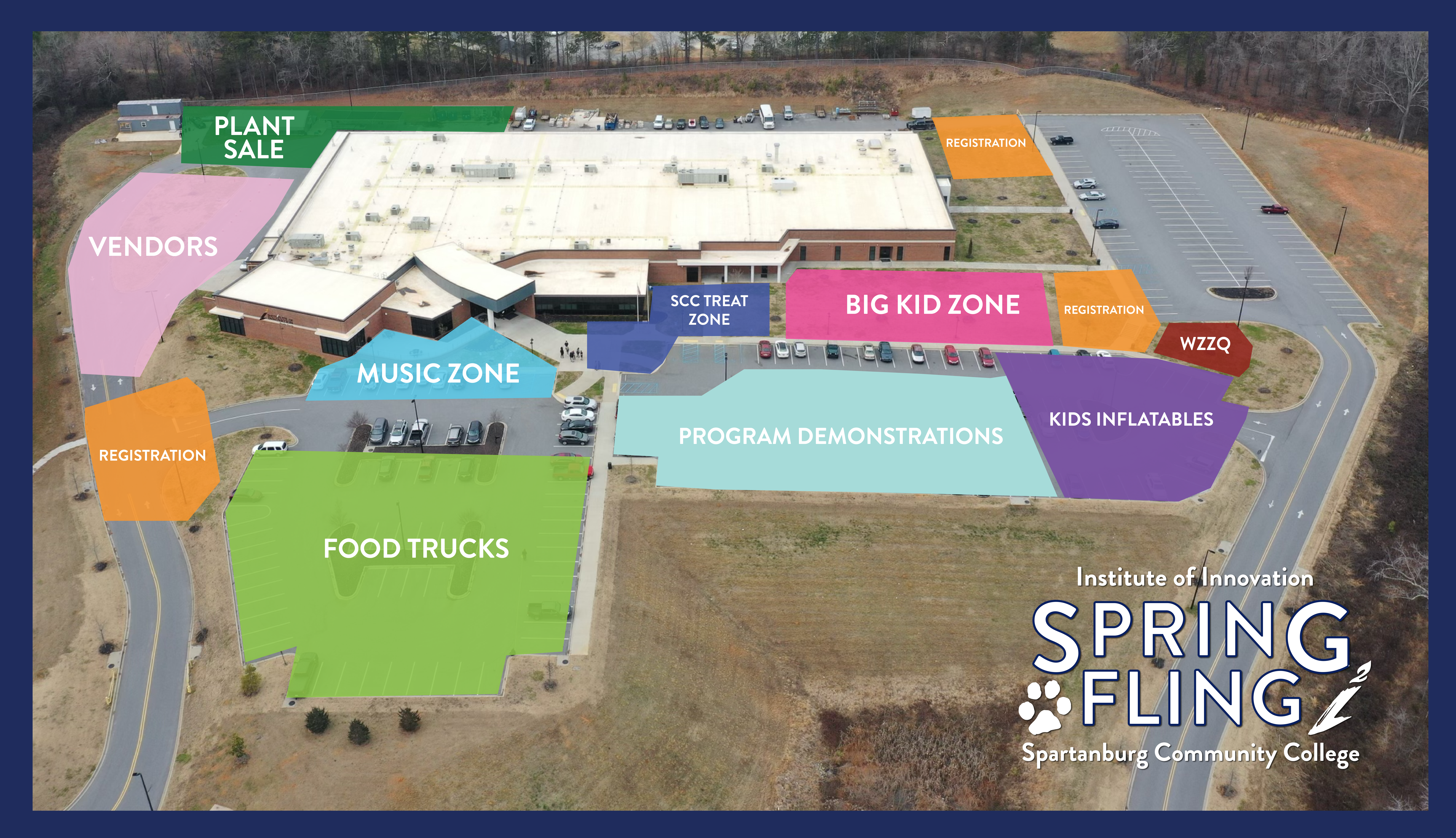 2025 Spring Fling Map