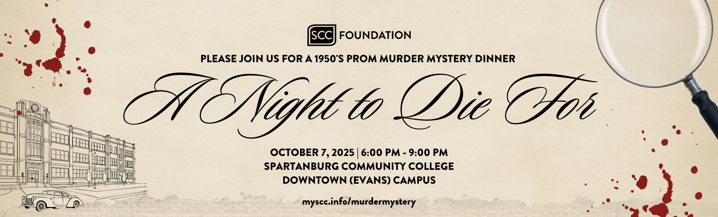 Image graphic of Murder Mystery event