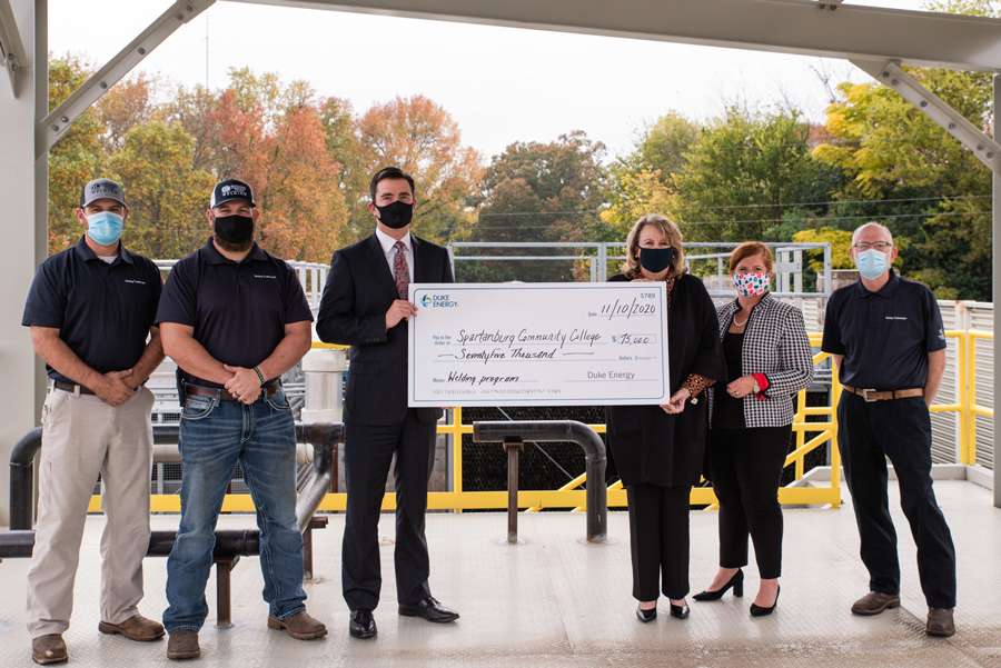 Duke Energy presents welding grant