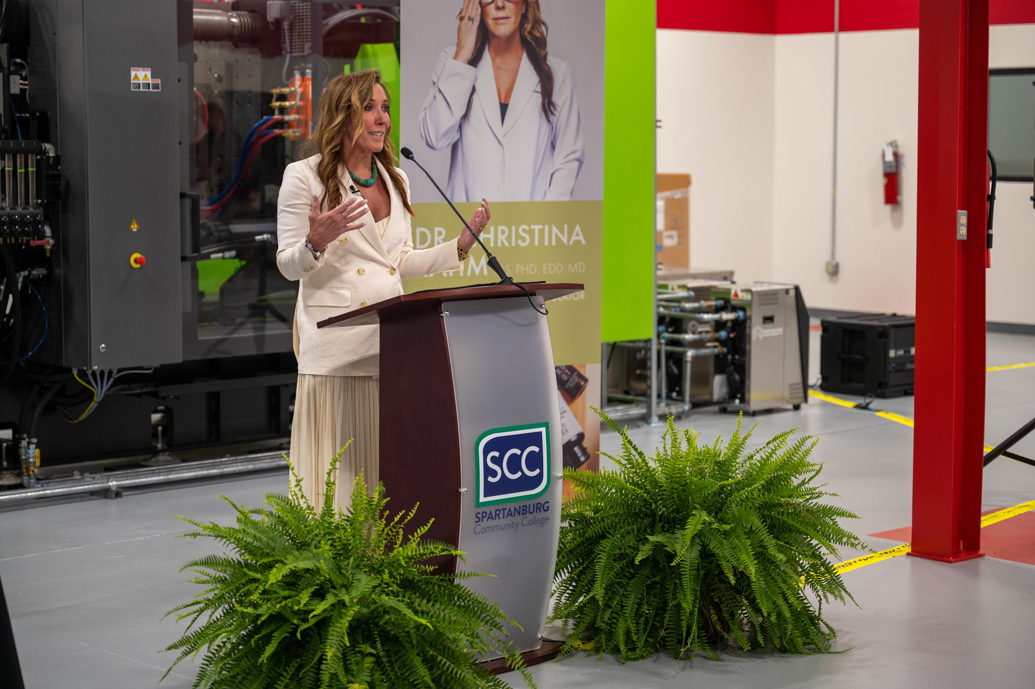Image of speaker at Spark Center - Xoted Bio Lab Launch