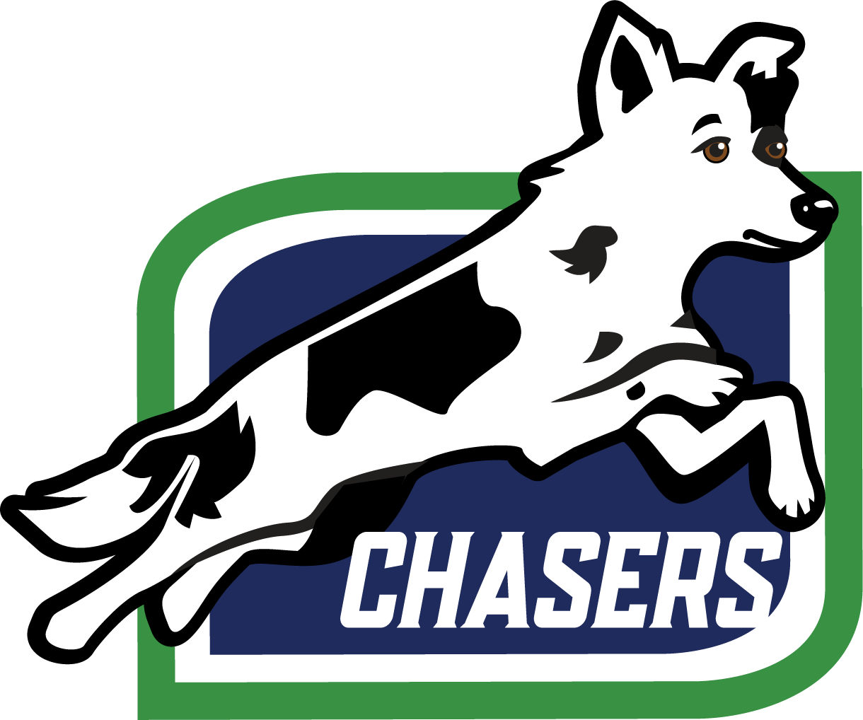 Chasers action logo, Dream it, Chase it, Live it